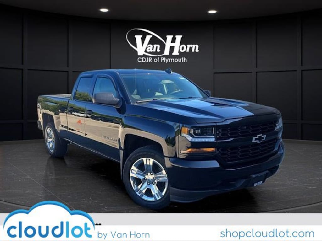 Used 2017 Chevrolet Silverado 1500 Custom Truck Double Cab