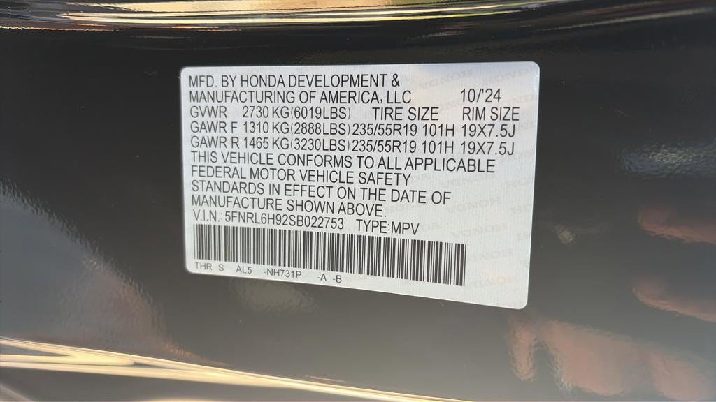 2025 Honda Odyssey Elite - Photo 29