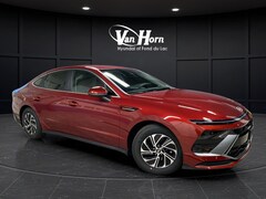 2026 Hyundai Sonata Hybrid Blue Sedan