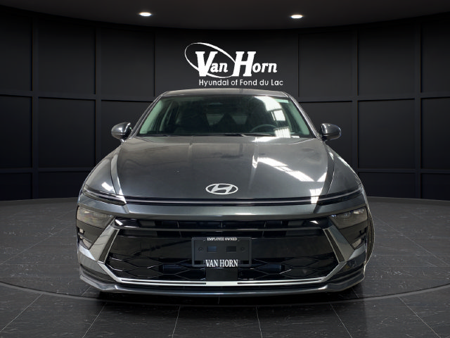 New 2027 Hyundai Sonata Hybrid Blue Sedan