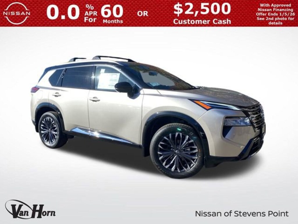 New 2026 Nissan Rogue Platinum SUV