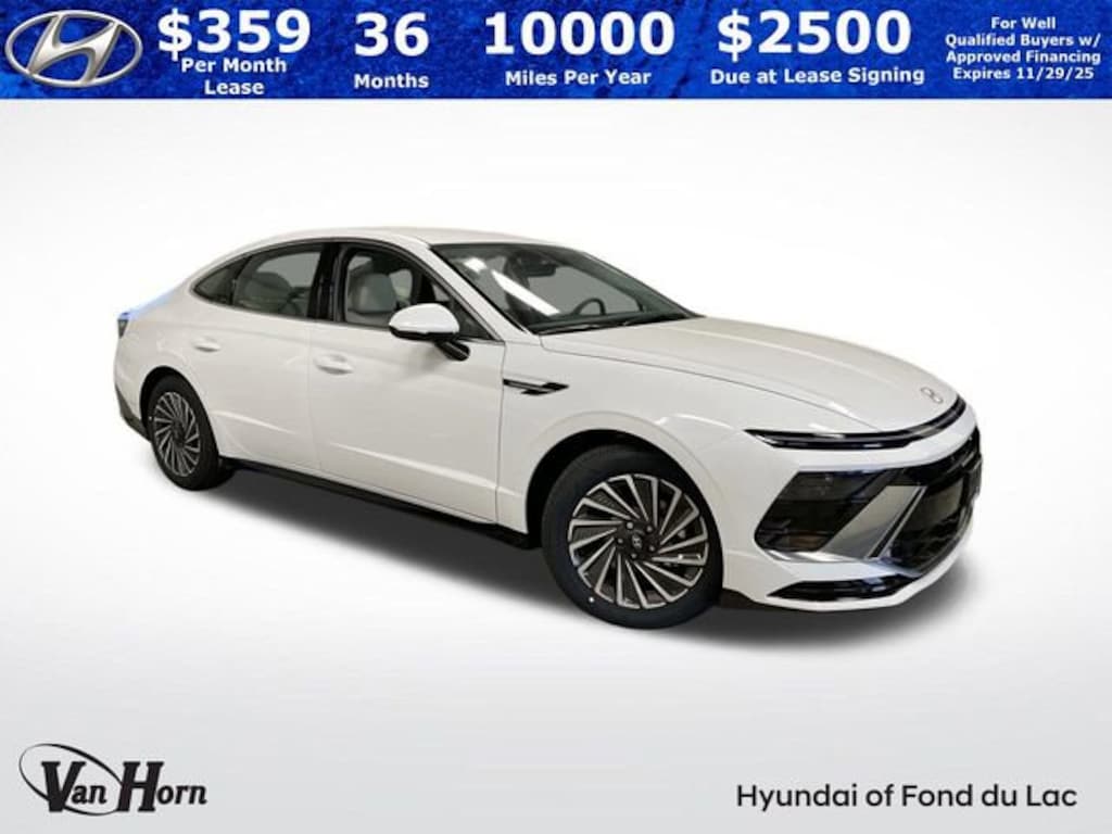 New 2025 Hyundai Sonata Hybrid SEL Sedan
