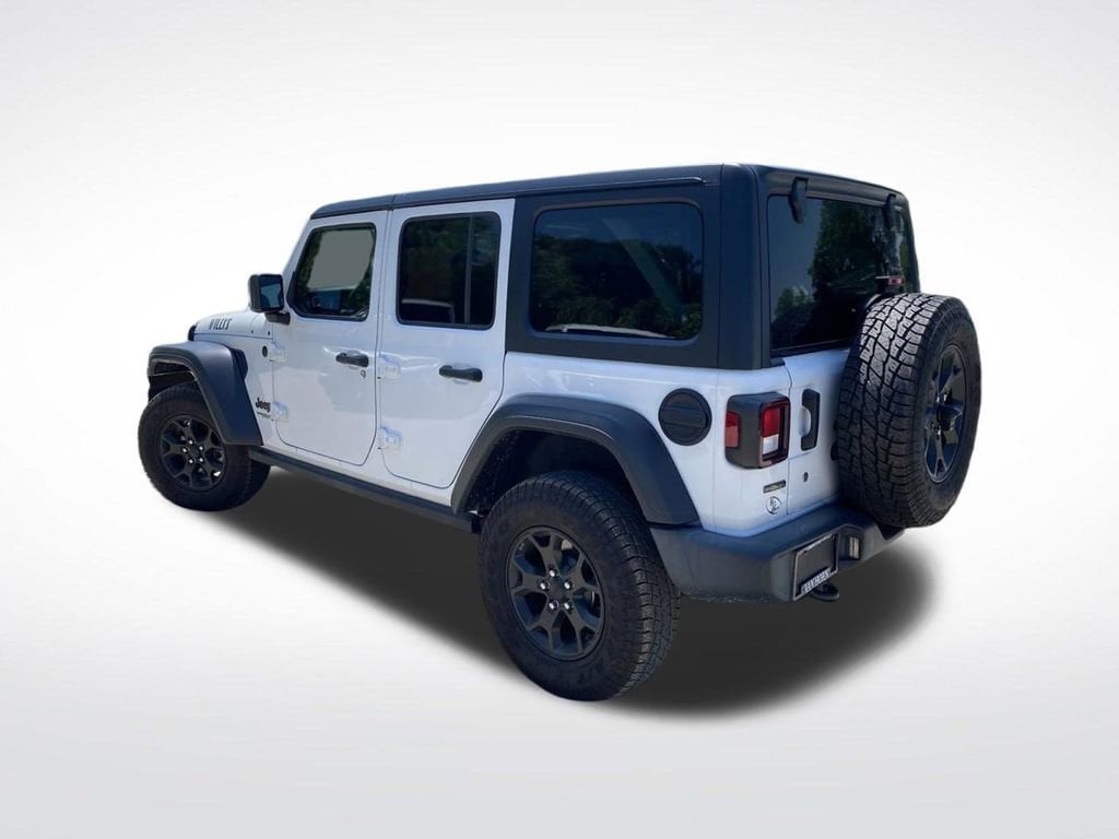 Used 2021 Jeep Wrangler Unlimited Willys Sport SUV