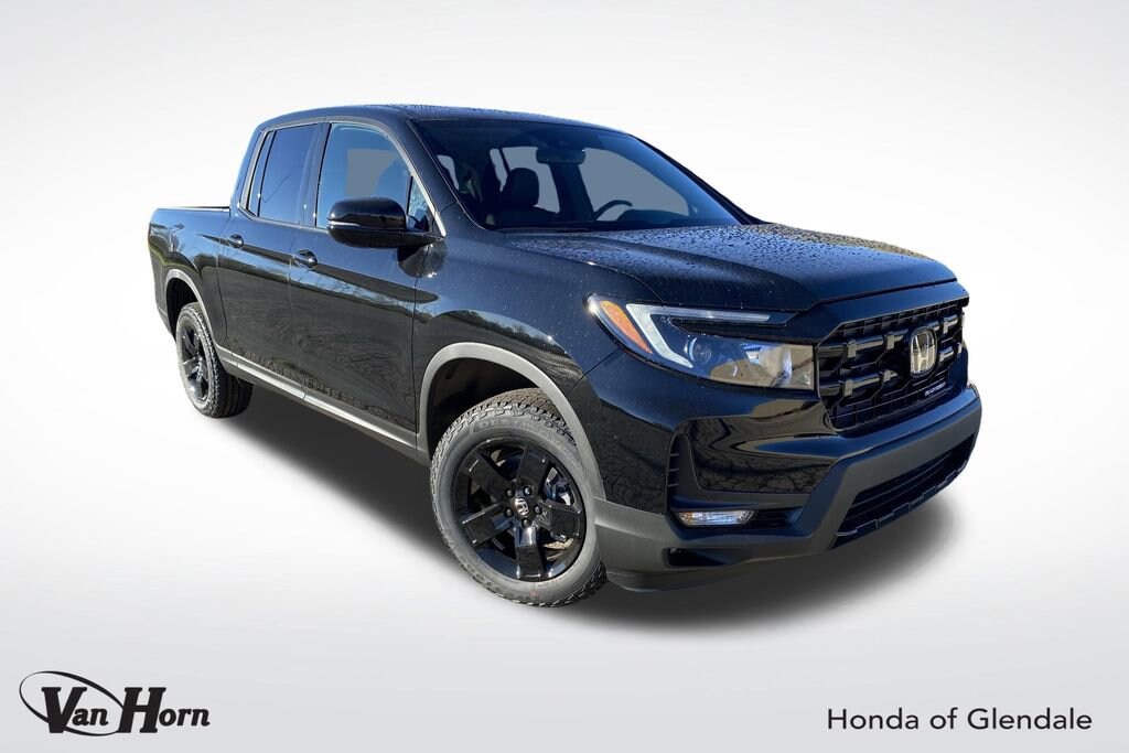 New 2026 Honda Ridgeline Black Edition Truck Crew Cab