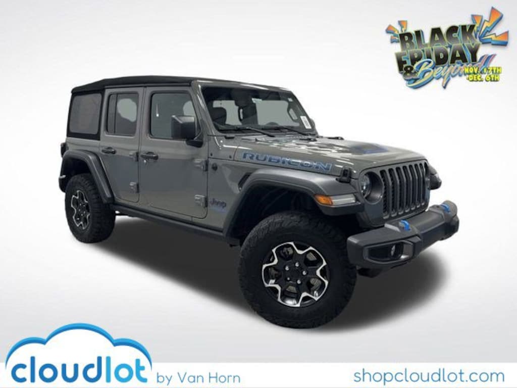 Used 2022 Jeep Wrangler 4xe Unlimited Rubicon SUV
