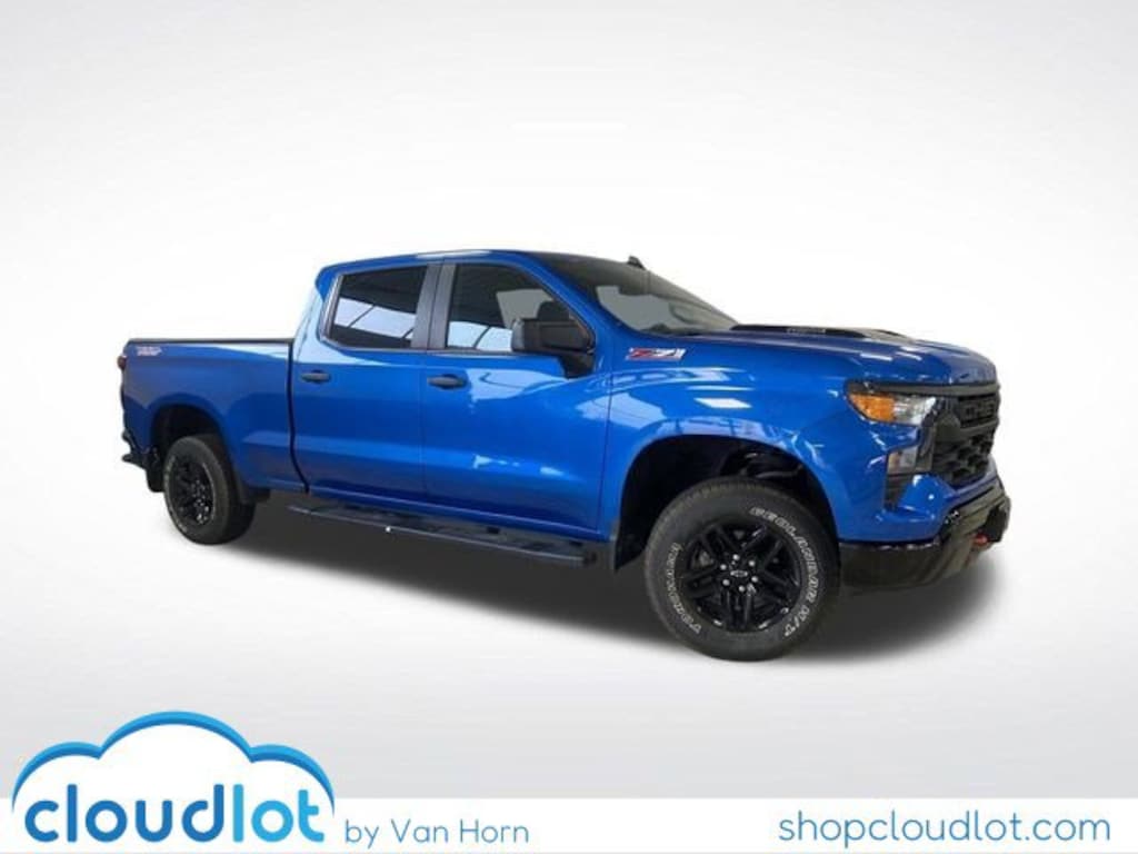 Used 2022 Chevrolet Silverado 1500 Custom Trail Boss Truck Crew Cab