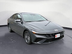 2026 Hyundai Elantra Hybrid Blue Sedan