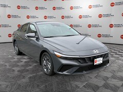 2026 Hyundai Elantra Hybrid Blue Sedan