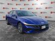 New 2025 Hyundai Elantra Hybrid Blue Sedan