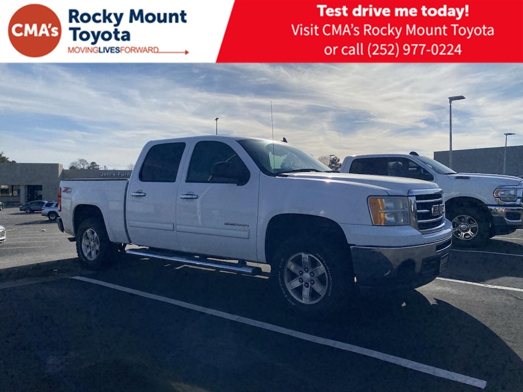 Used 2012 GMC Sierra 1500 SLE Crew Cab 4WD Truck Crew Cab