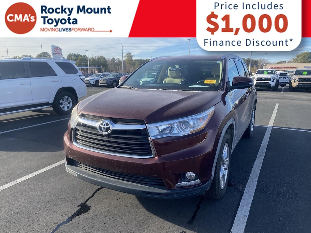 Used 2015 Toyota Highlander Limited V6 SUV