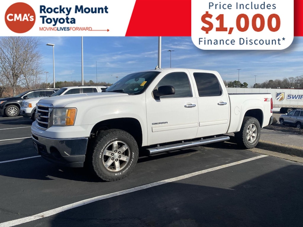 Used 2012 GMC Sierra 1500 SLE Crew Cab 4WD Truck Crew Cab