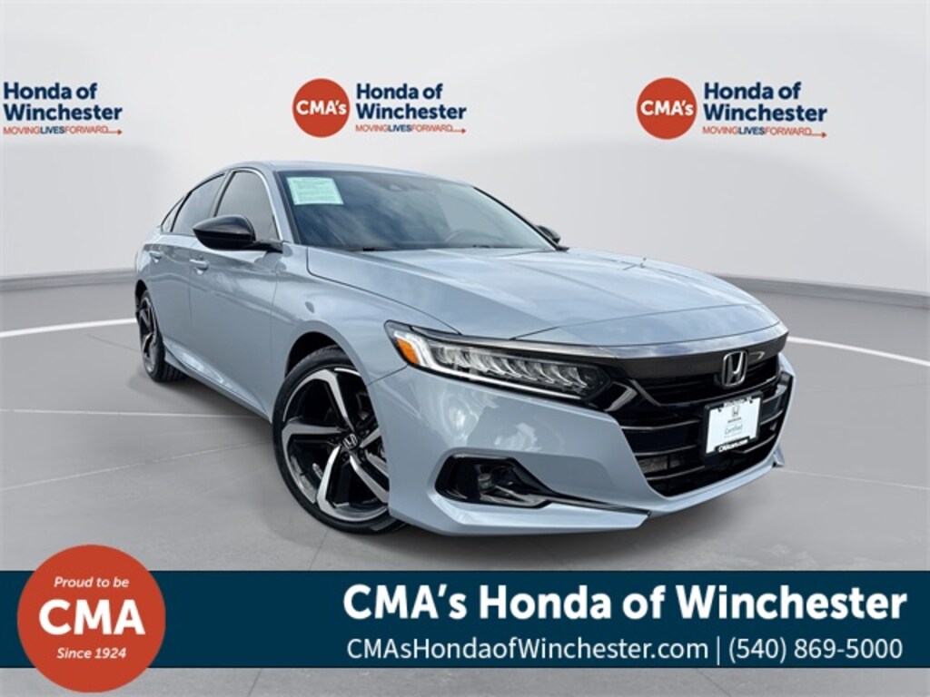 Certified 2022 Honda Accord Sport 2.0T Sedan