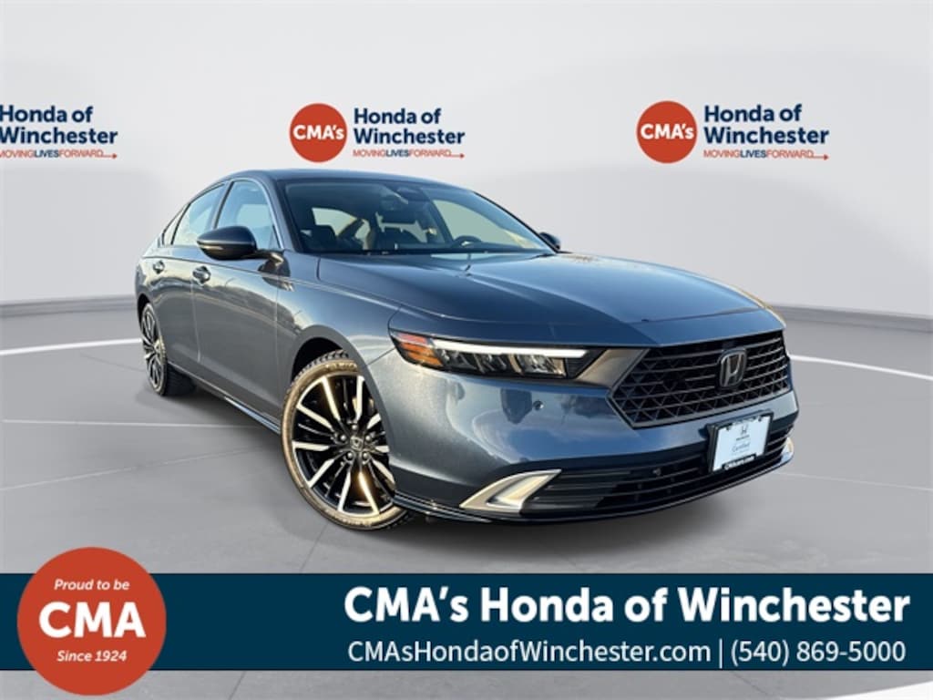 Certified 2025 Honda Accord Hybrid Touring Sedan