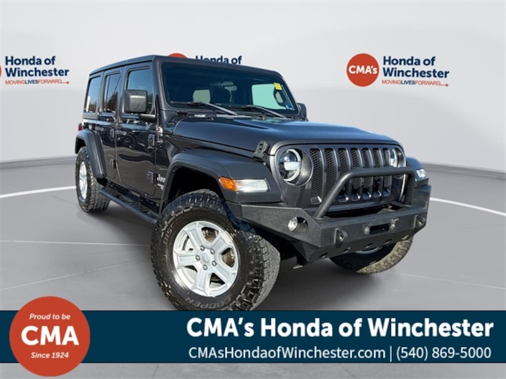 Used 2018 Jeep Wrangler Unlimited Sport S SUV