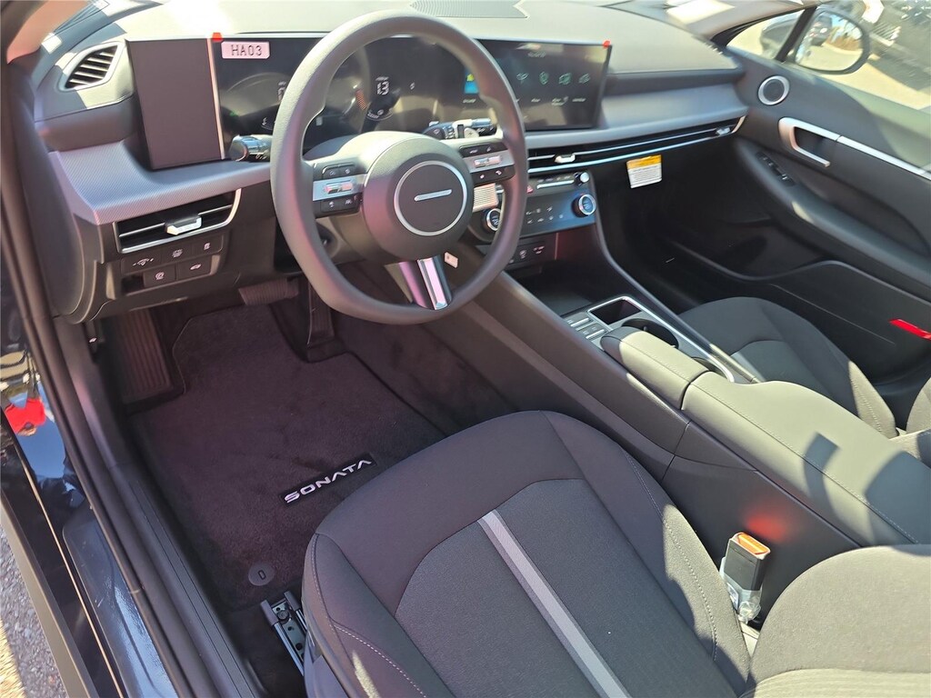 New 2026 Hyundai Sonata Hybrid Blue Sedan