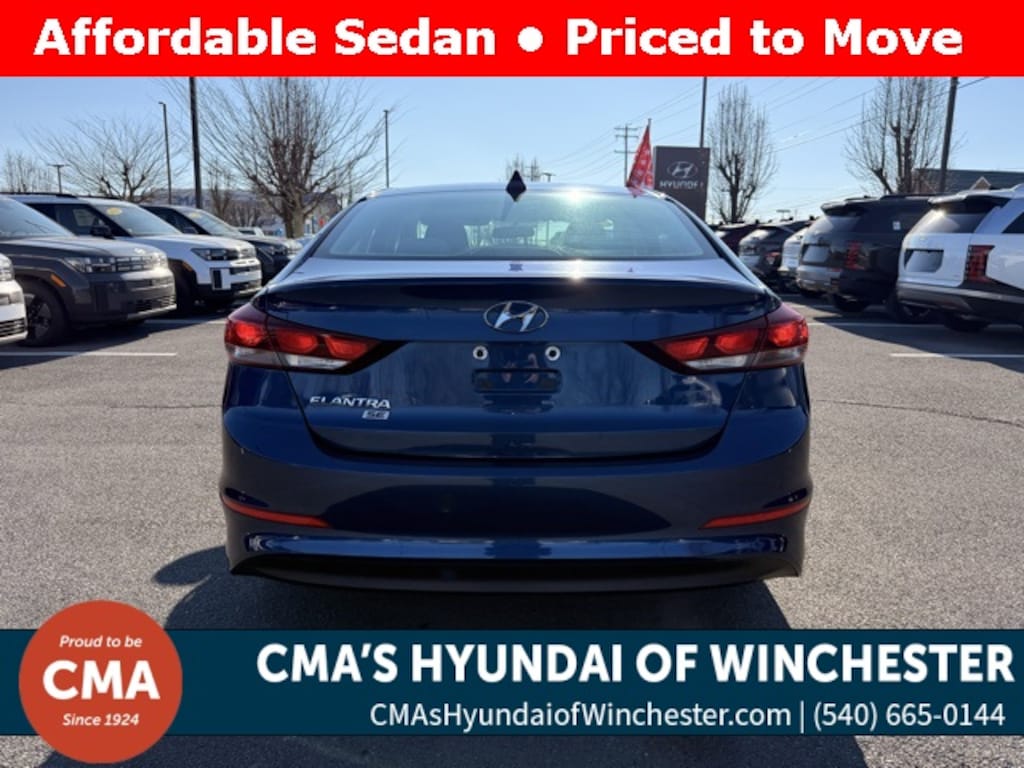 Used 2017 Hyundai Elantra SE Sedan