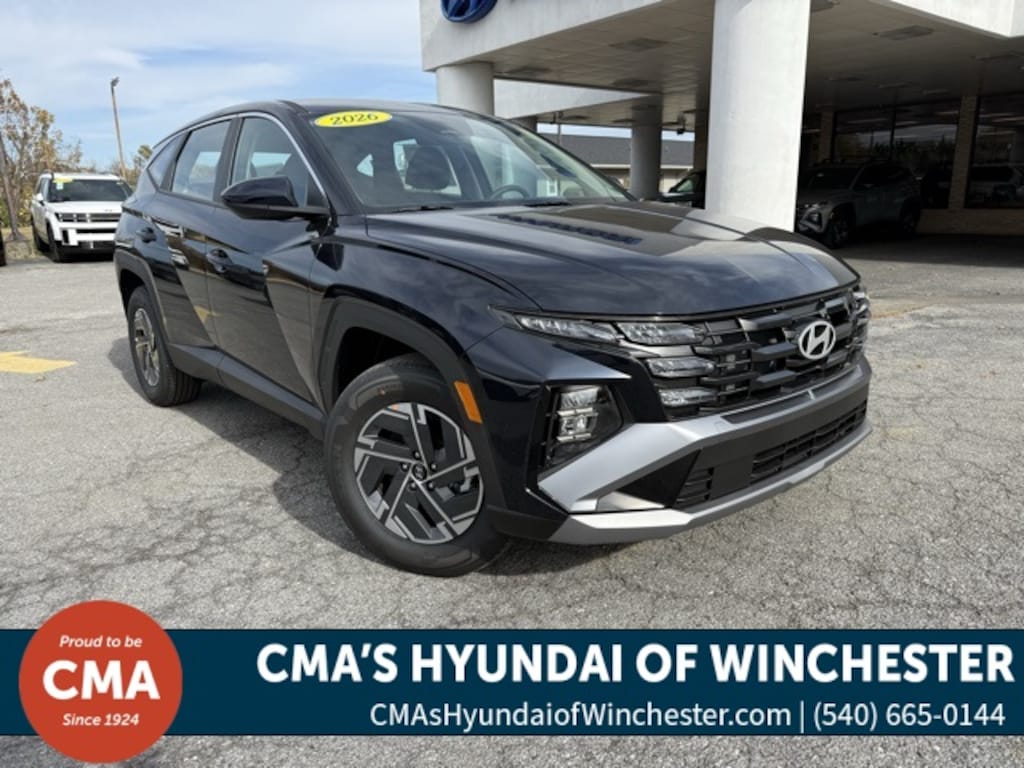 New 2026 Hyundai Tucson Hybrid Blue SUV