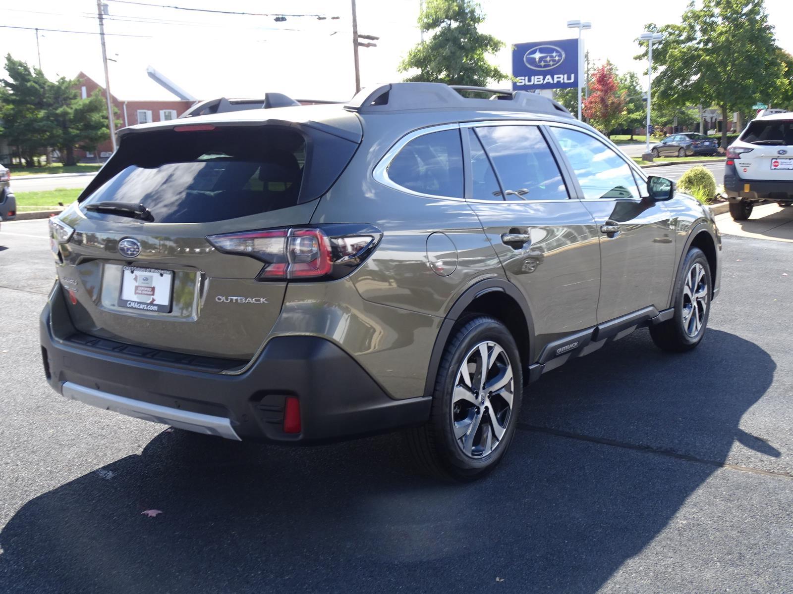 Certified 2022 Subaru Outback Limited with VIN 4S4BTANC6N3250532 for sale in Charlottesville, VA