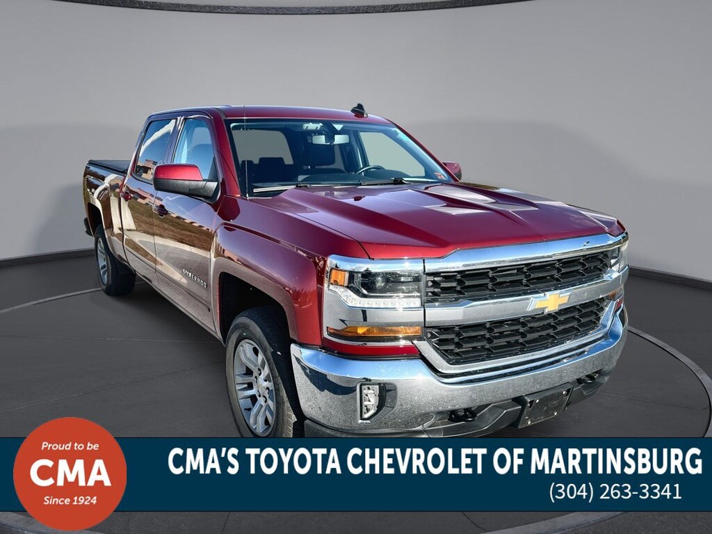 Used 2018 Chevrolet Silverado 1500 LT 4WD Crew Cab 153.0 LT w/1LT