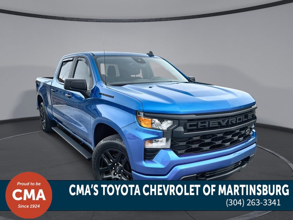 Used 2024 Chevrolet Silverado 1500 Custom 4WD Crew Cab 157 Custom