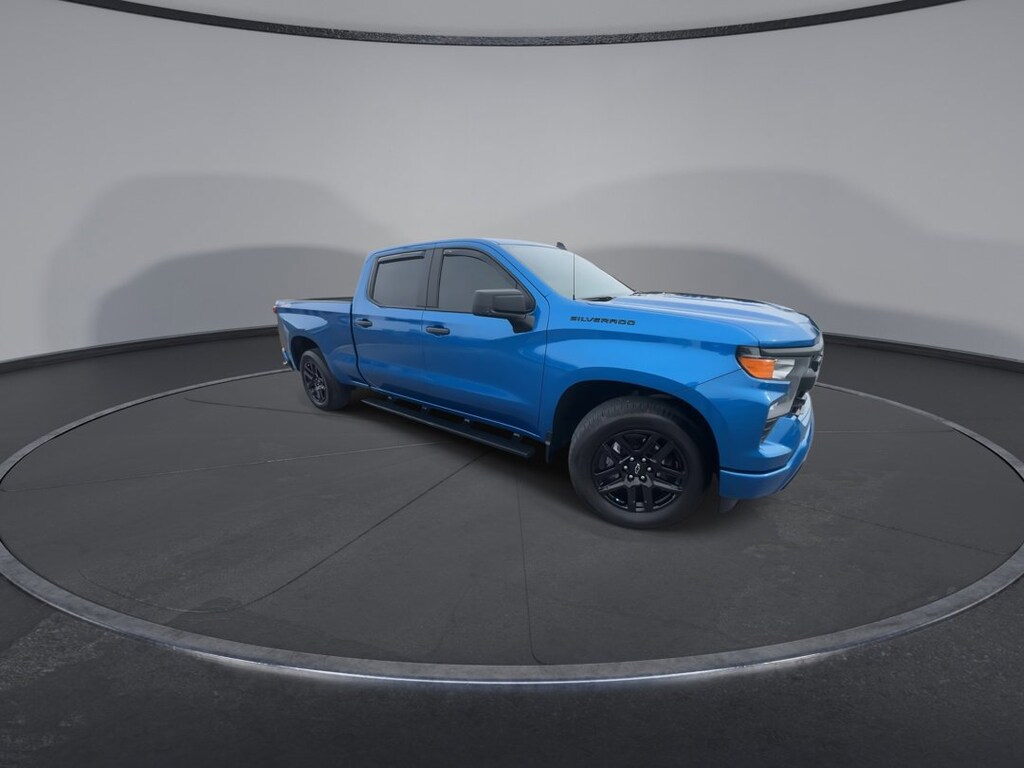 Used 2024 Chevrolet Silverado 1500 Custom 4WD Crew Cab 157 Custom