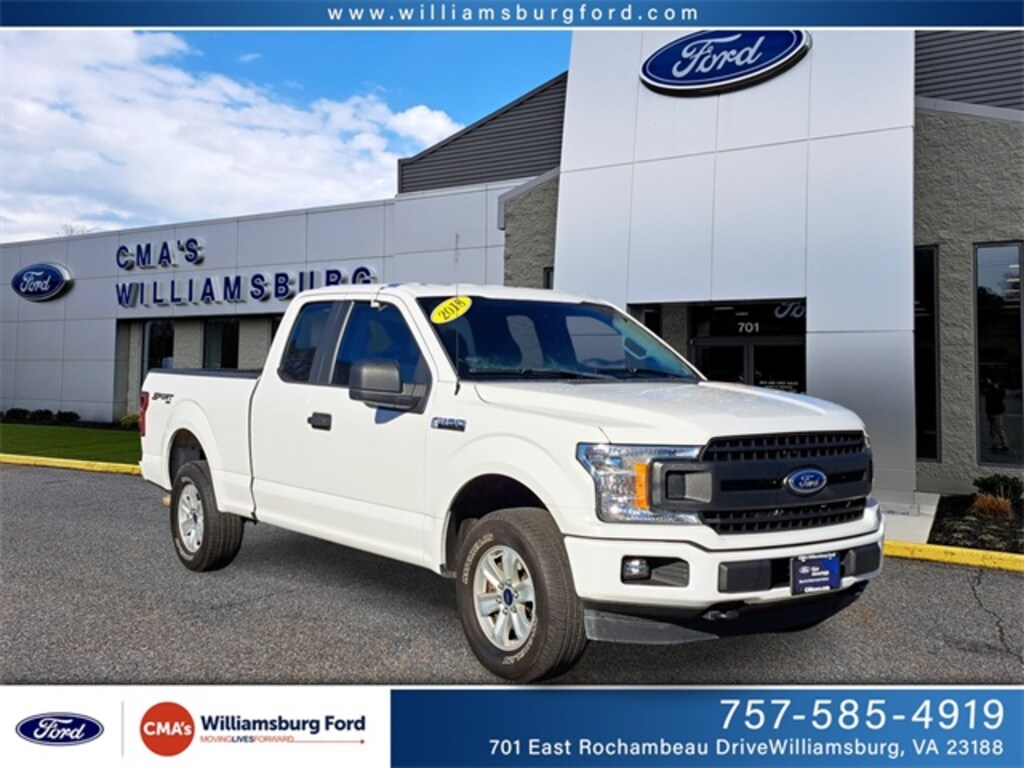 Certified 2018 Ford F150 For Sale Charlottesville VA CPO F2104A