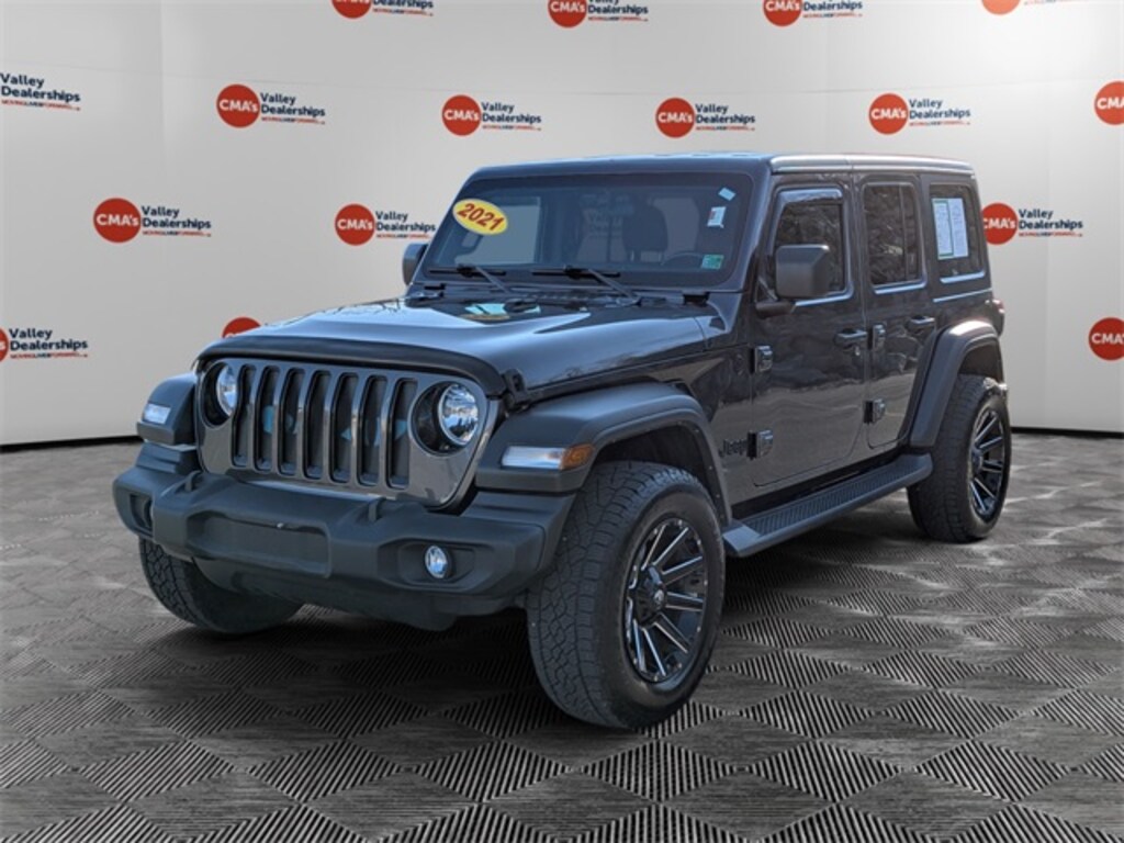 Certified 2021 Jeep Wrangler Unlimited Sport Altitude SUV