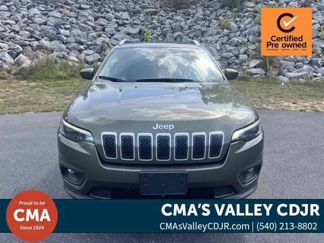 Used 2021 Jeep Cherokee Latitude Plus with VIN 1C4PJMLB6MD223366 for sale in Staunton, VA