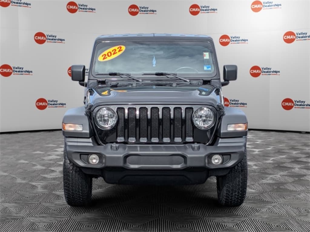 Certified 2022 Jeep Wrangler Unlimited Sport S SUV