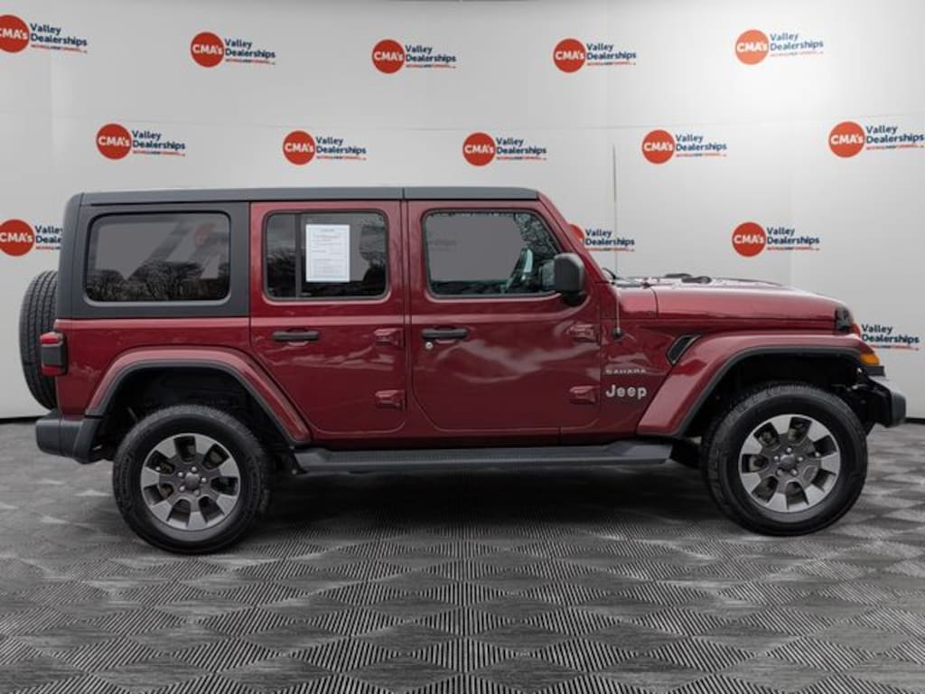 Certified 2021 Jeep Wrangler Unlimited Sahara SUV