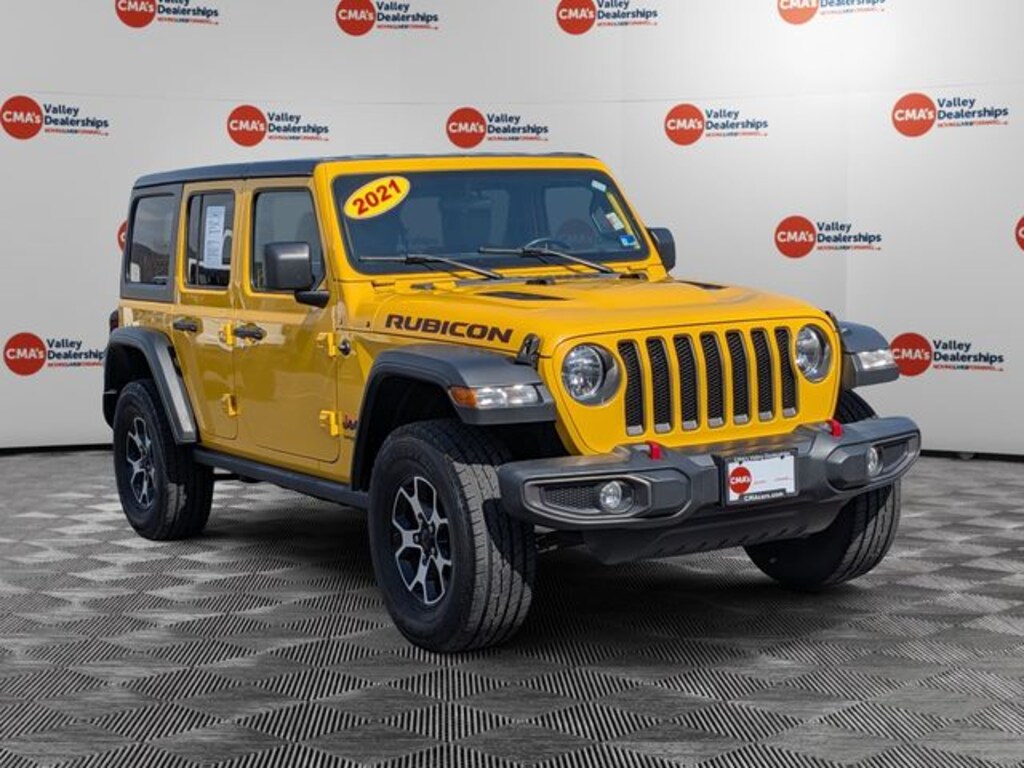 Certified 2021 Jeep Wrangler Unlimited Rubicon SUV