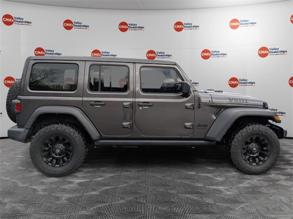 Certified 2021 Jeep Wrangler Unlimited Willys SUV