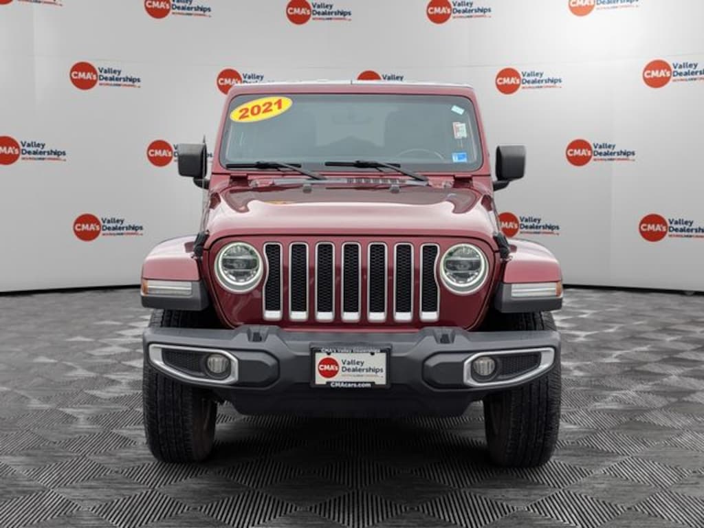 Certified 2021 Jeep Wrangler Unlimited Sahara SUV
