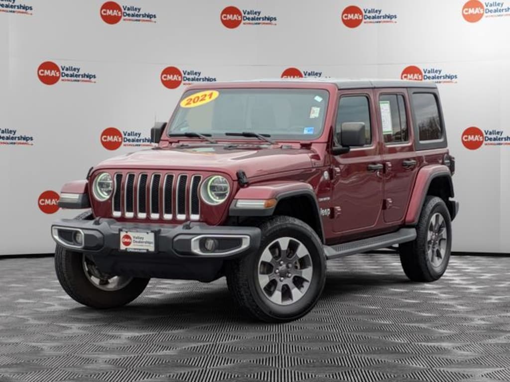 Certified 2021 Jeep Wrangler Unlimited Sahara SUV