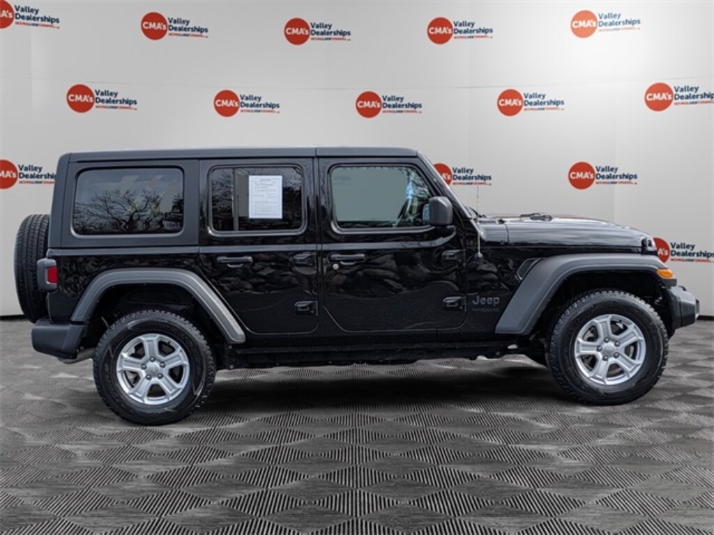 Certified 2022 Jeep Wrangler Unlimited Sport S SUV
