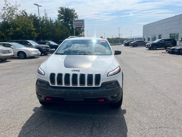 Certified 2017 Jeep Cherokee Trailhawk with VIN 1C4PJMBS0HW547022 for sale in Staunton, VA