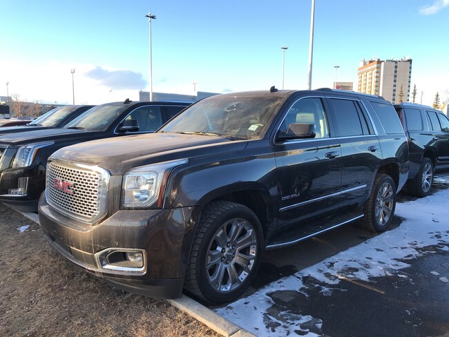 2018 Gmc Yukon Used Suv For Calgary Ab Car Dealership 2018 Gmc Yukon Denali Htd Cool Seats Luxury Defined Suv