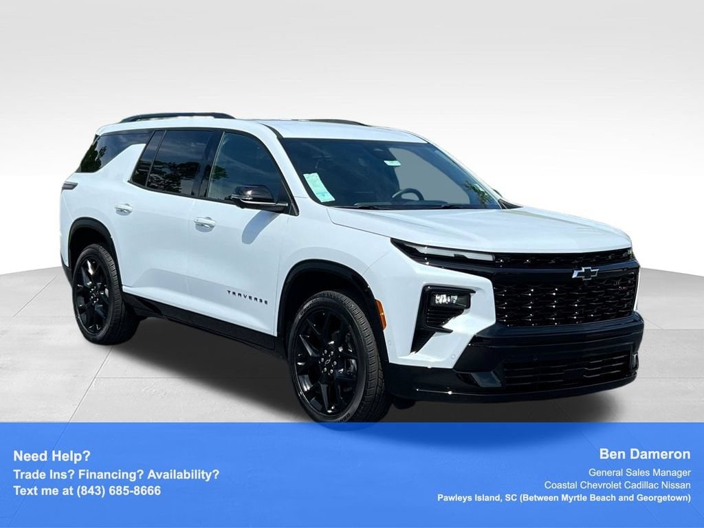 New 2026 Chevrolet Traverse RS SUV