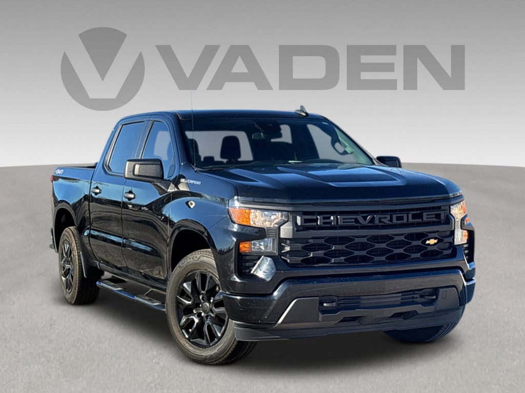 Used 2024 Chevrolet Silverado 1500 Custom Truck Crew Cab