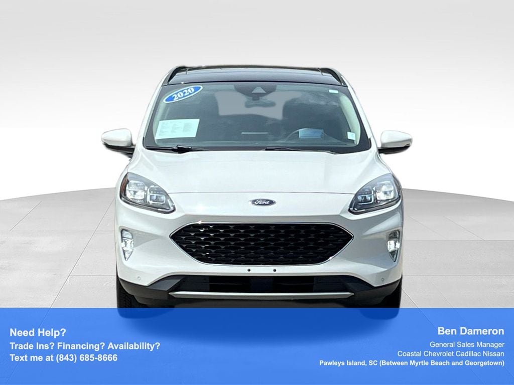 Used 2020 Ford Escape Titanium Hybrid SUV