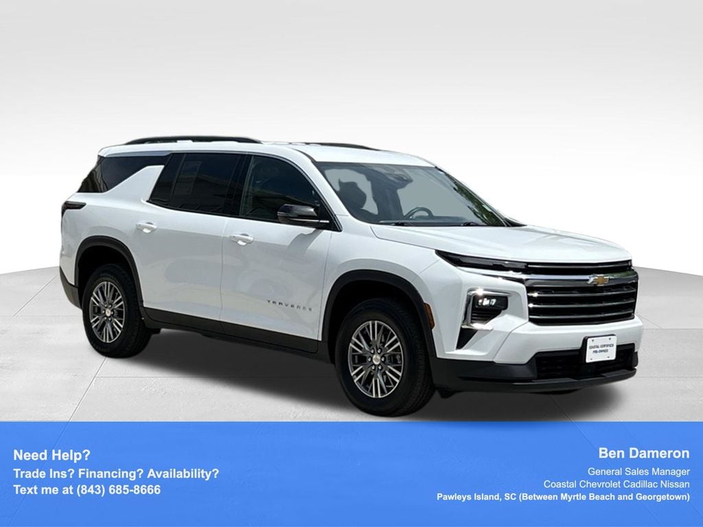 Used 2025 Chevrolet Traverse LT SUV