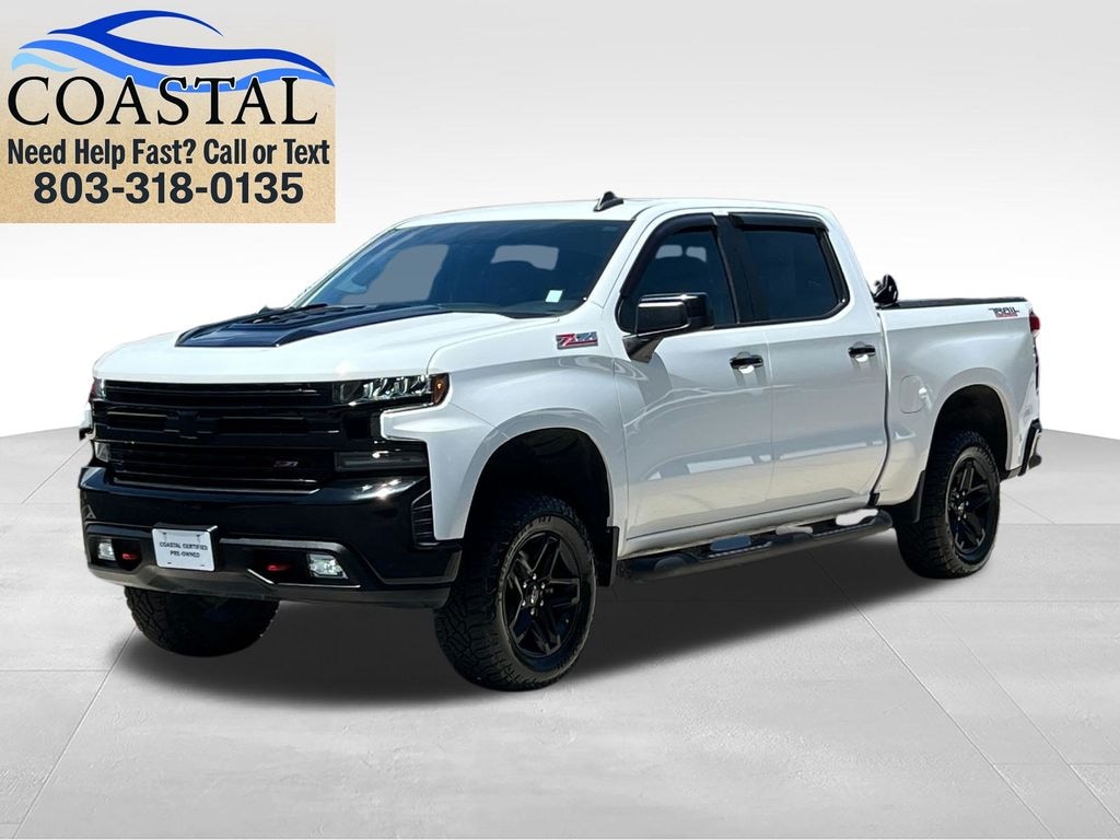 Used 2021 Chevrolet Silverado 1500 LT Trail Boss Truck Crew Cab
