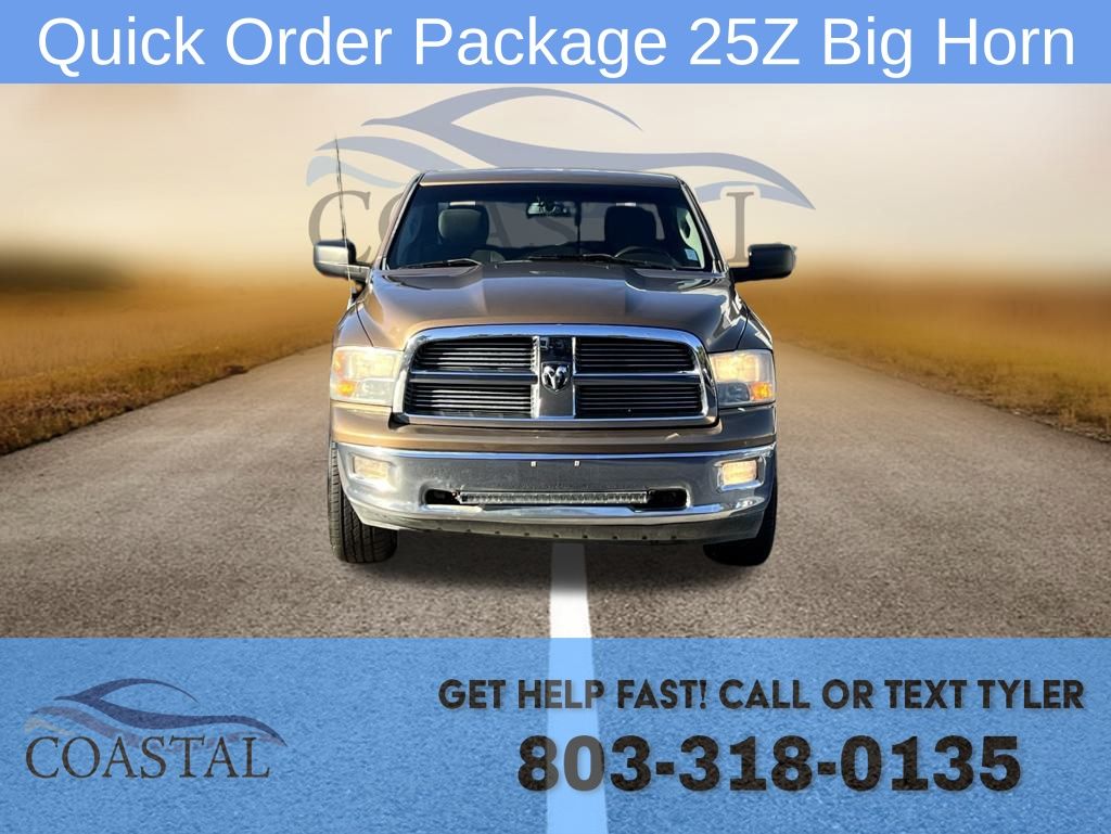 Used 2012 RAM Ram 1500 Pickup SLT with VIN 1C6RD6GT4CS301532 for sale in Pawleys Island, SC