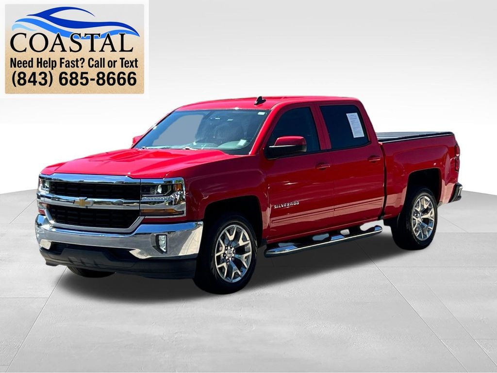 Used 2018 Chevrolet Silverado 1500 LT w/1LT Truck Crew Cab