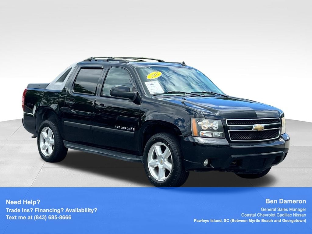 Used 2007 Chevrolet Avalanche 1500 Truck Crew Cab