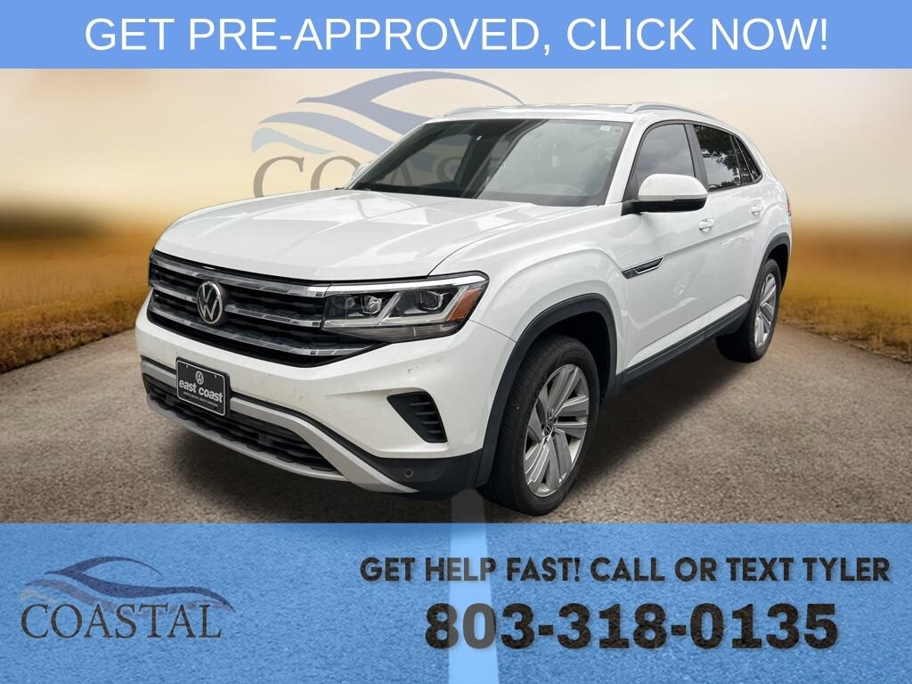 Used 2021 Volkswagen Atlas Cross Sport 2.0T SE w/Technology 4MOTION SUV