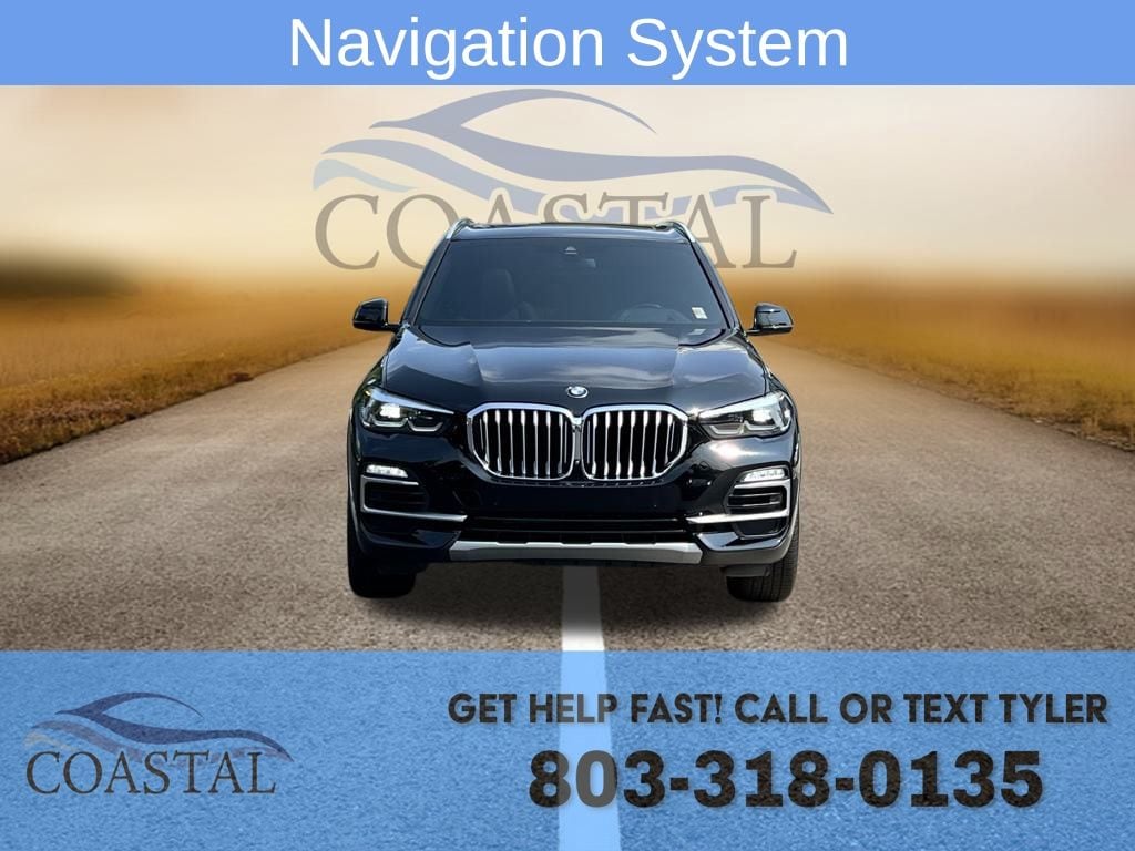 Used 2021 BMW X5 40i with VIN 5UXCR6C02M9F23928 for sale in Pawleys Island, SC