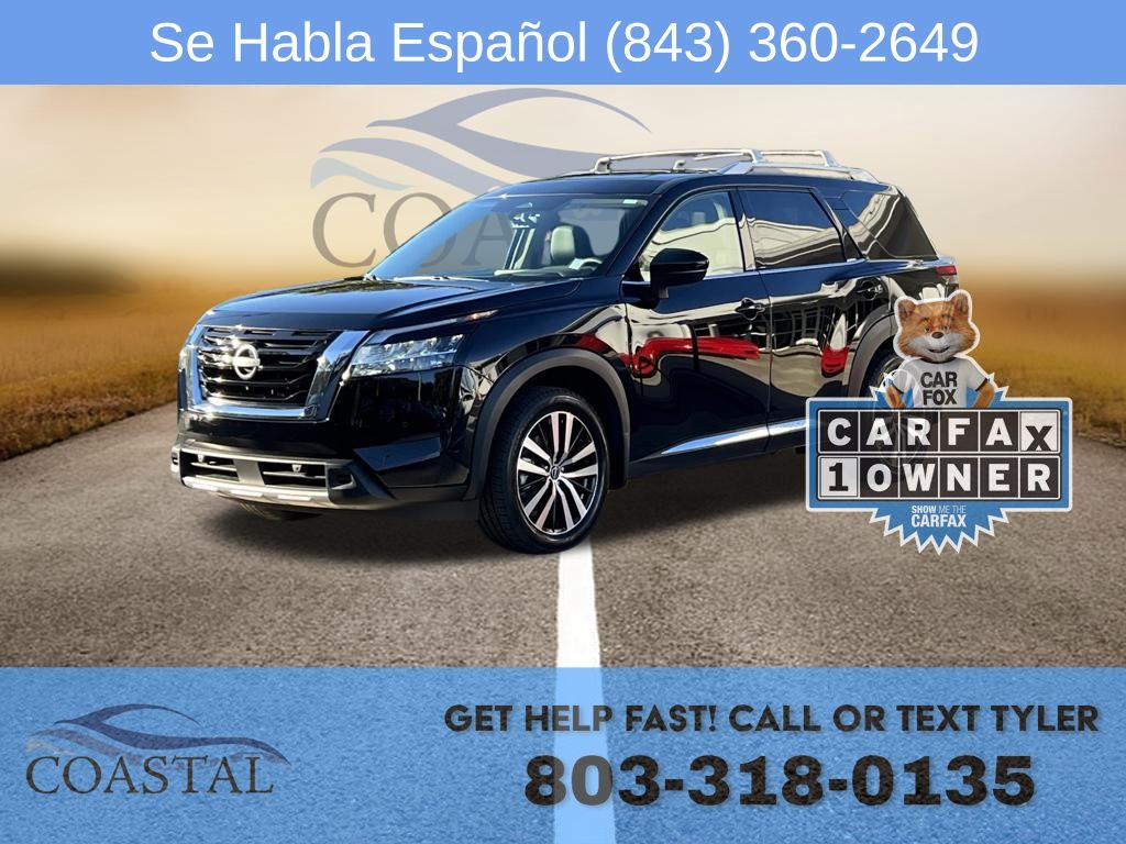 2024 Nissan Pathfinder Platinum's photo