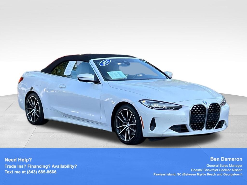 Used 2022 BMW 430i Convertible